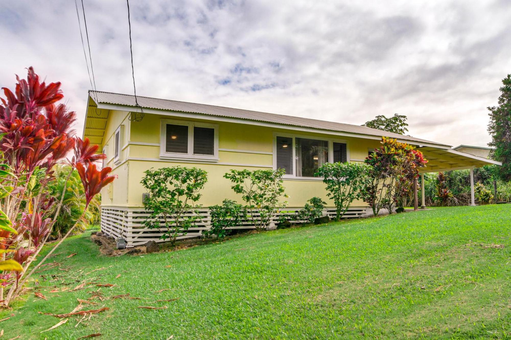 Charming Historic Hilo House Minutes To Beach! Eksteriør bilde
